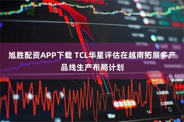 旭胜配资APP下载 TCL华星评估在越南拓展多产品线生产布局计划